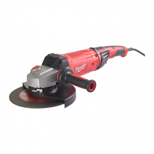 УШМ Milwaukee с тормозом, защитой от обратного удара и AVS AGVKB 24-230 EKX DMS