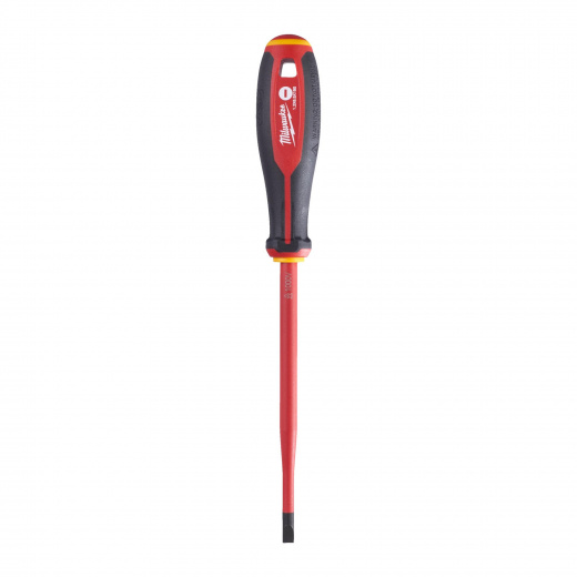 Трехгранная отвертка Milwaukee изолированная VDE SL 1.2х6.5х150