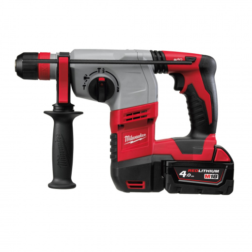 Перфоратор Milwaukee SDS-Plus 4-режимный с патроном Fixtec HD18 HX-402С