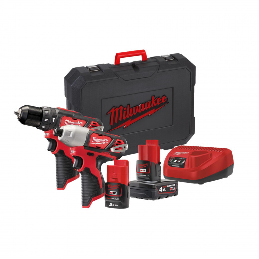 Набор инструментов Milwaukee М12 ВPP2В-421С