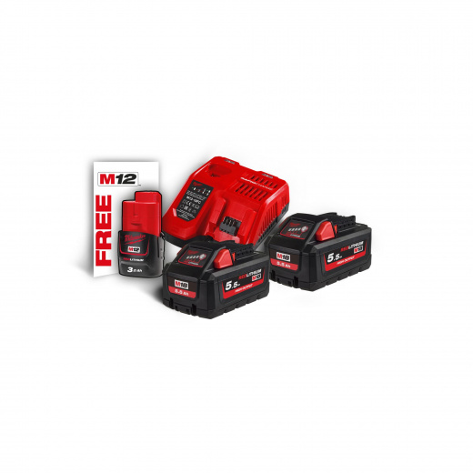 Энергокомплект Milwaukee High Output M18 HNRG-552