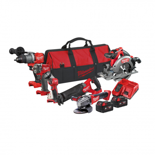 Набор инструмента Milwaukee M18 FPP6H2-502B